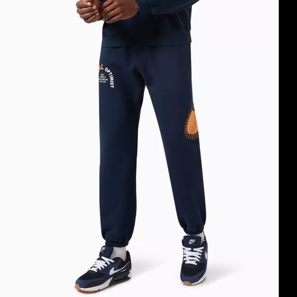 Madhappy navy blue sweatpants 100% cotton local optimist m medium - Picture 2 of 8